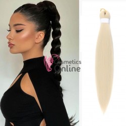 Coada de par dreapta Afro Vigorous Easy Jumbo Braids Hair de  65 cm Blond Deschis EZT613#